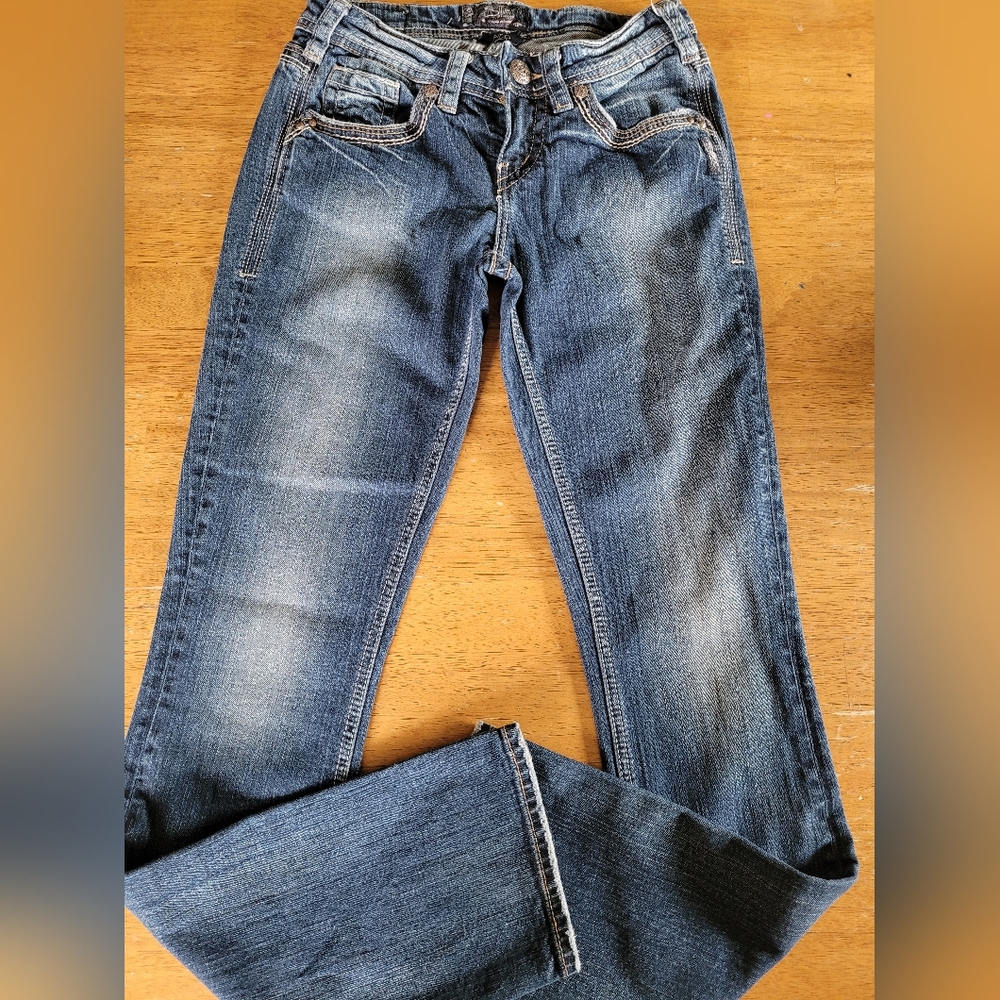 Silver Aiko Jeans 25 x 33
